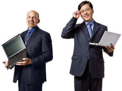 杨元庆和阿梅里奥成福布斯亚洲年度商业人物
