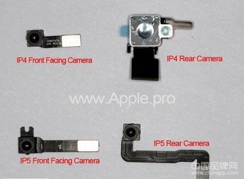 苹果iPhone 5摄像头组件曝光