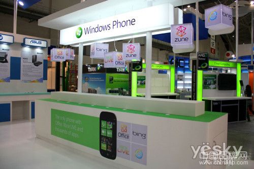 微软刚刚公布的Windows Phone7.1升级版—“芒果”(Mango)，诺基亚已确定首款推出的WP手机将采用芒果系统，展会期我们也将有幸体验到这一崭新操作系统的魅力。