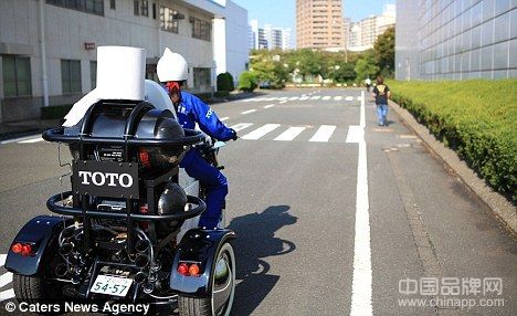 粪便做燃料的日本推马桶摩托车