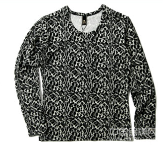 日本品牌Roen 2011新品黑白豹纹系列