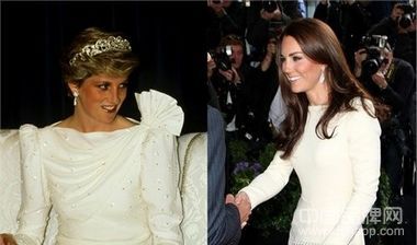 两位王妃着装对比 凯特对比婆婆没风格(图1)