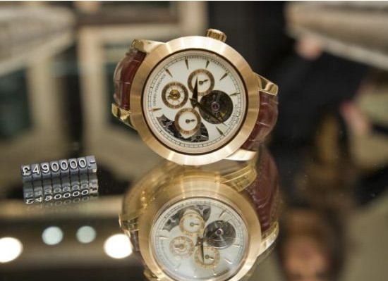 芝柏(Girard Perregaux)50万英镑的奢华腕表