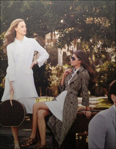 Louis Vuitton （路易威登）2013早春服装广告大片