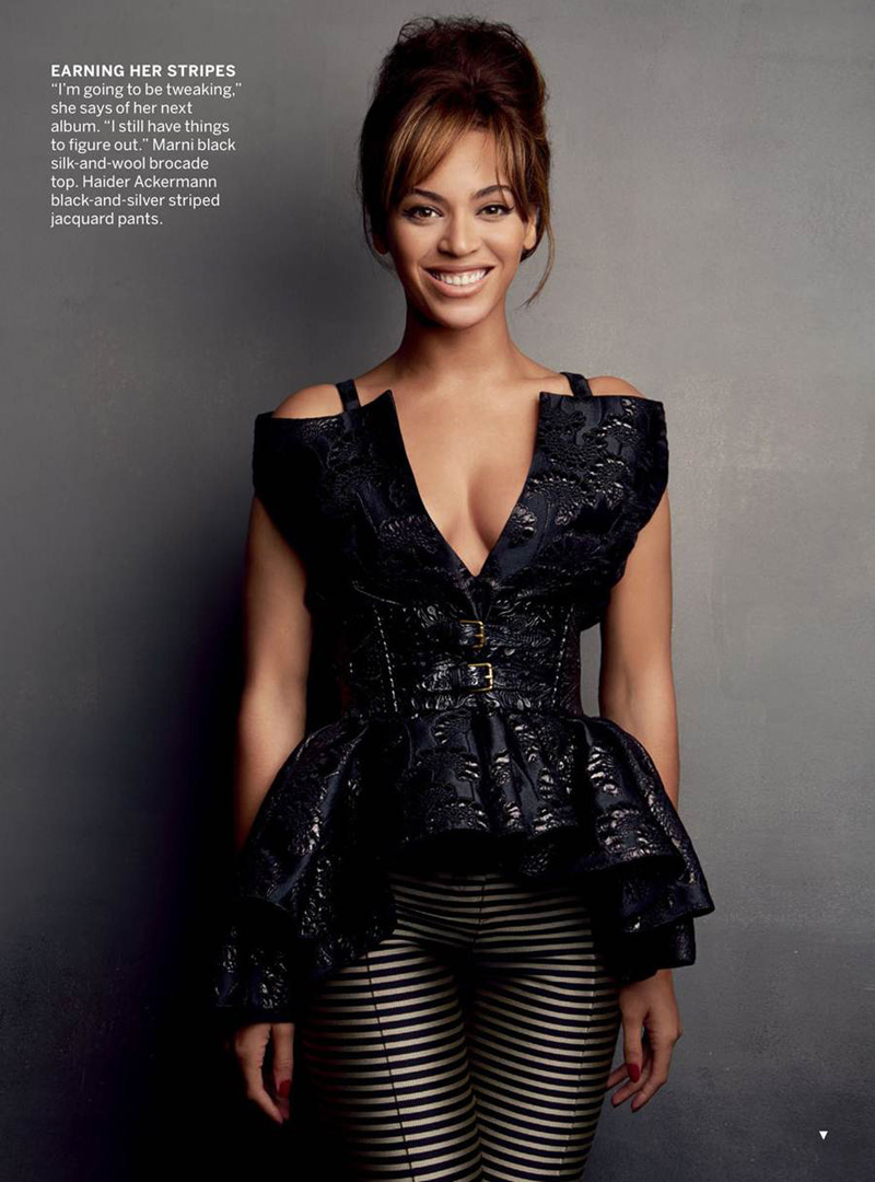 Beyonce Knowles《Vogue》美国版2013年3月号