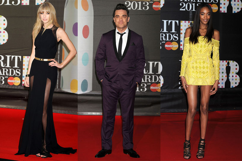 2013 全英音乐奖 “BRIT Awards” 明星穿著配搭