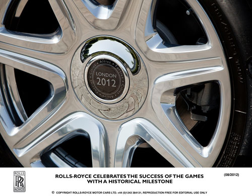 劳斯莱斯汽车2012年伦敦奥运会-特别纪念版轮毂 