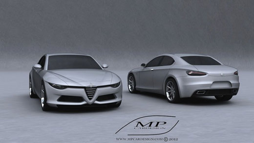 Alfa-Romeo-Orazio-Satta-4-Door-Coupe