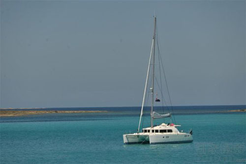撒丁岛的白帆