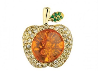 橙色缤纷珠宝：异域闪亮奢华 王室般的尊贵
