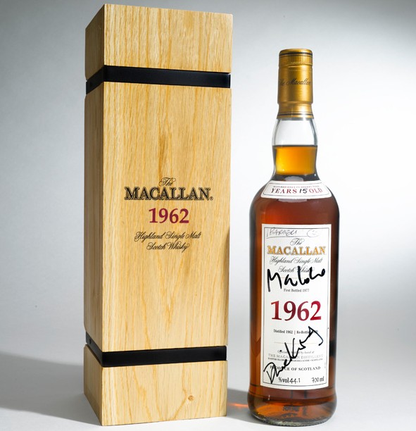 麦卡伦推出007五十周年纪念1962珍稀威士忌