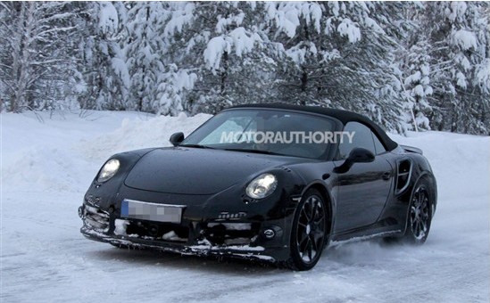 2014款保时捷911 Turbo版实拍谍照曝光