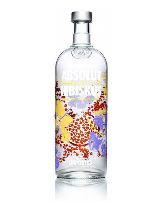 Absolut Vodka首瓶花香伏特加Absolut Hibiskus