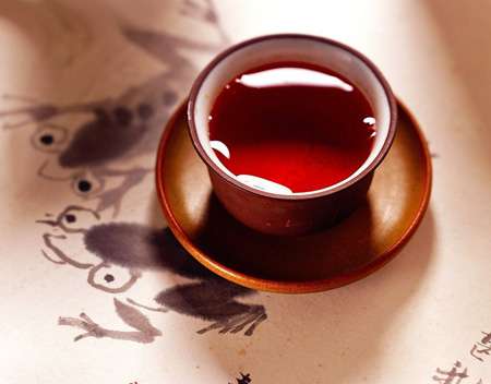 金秋暖饮品红茶