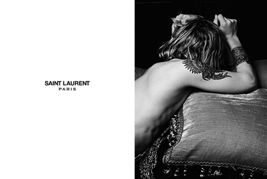 Hedi Slimane 公布Saint Laurent第一期广告大片