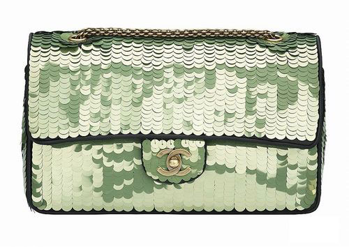 CHANEL世博特别推荐“巴黎-上海”翠玉绿珠片刺绣 2.55经典款手袋 RMB44,700