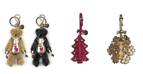 可爱非常的Prada Bear Bear熊挂饰及圣诞图形造型匙扣