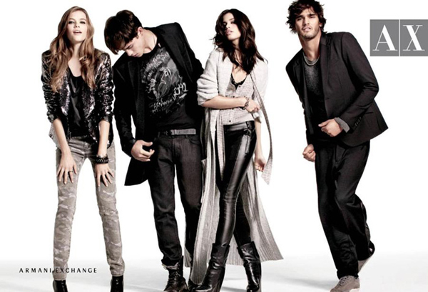 Armani Exchange 即将推出的2011假日系列大片