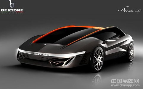 Bertone（博通）全新概念车预告图 日内瓦车展发布