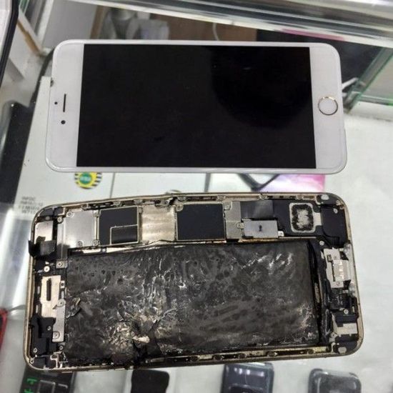 一iPhone6 Plus充电时爆炸