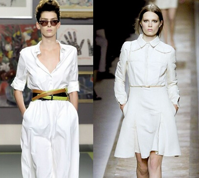 2015年夏天流行趋势 时尚白衬衫推荐1