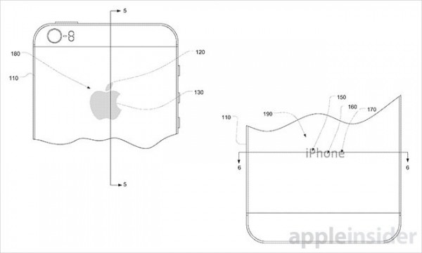 苹果又申“诱人”专利 后背logo可整合传感器3