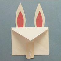 兔子信封的制作方法4