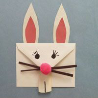 兔子信封的制作方法1