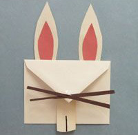 兔子信封的制作方法5