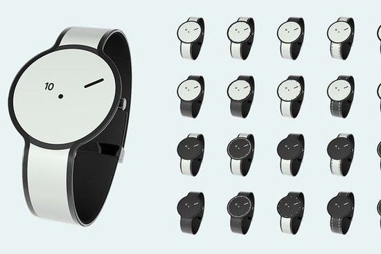 日本众筹电子纸材质打造的智能手表1