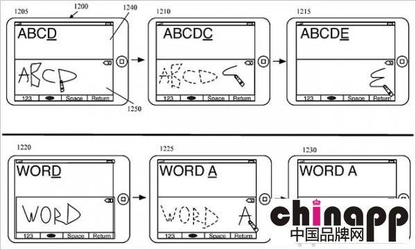 12.9英寸iPad Pro手写输入功能专利曝光2
