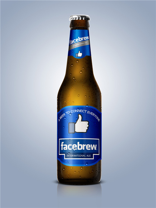 如果Facebook、苹果和耐克出啤酒了，大概就是这样的2
