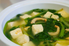 小白菜怎么做好吃：小白菜炖豆腐