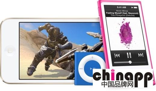 苹果新款iPod touch/nano/shuffle官方图赏1
