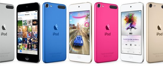 苹果低调发布全新iPod touch 共有六种颜色1