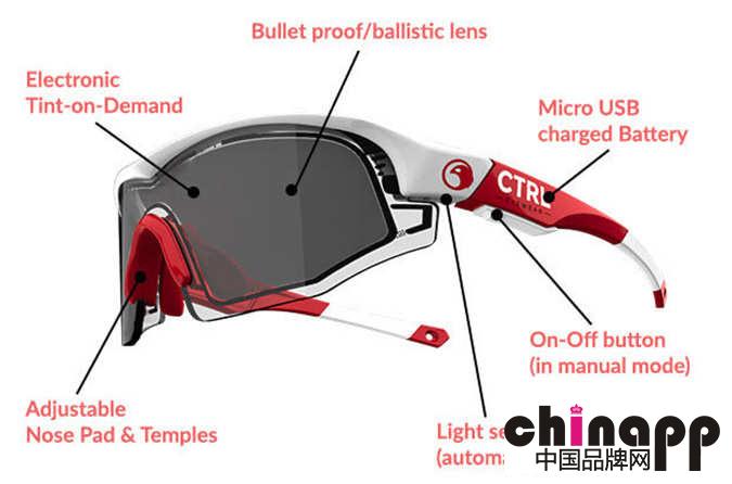 会变色的眼镜--Ctrl One 智能变色眼镜2
