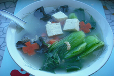 青菜豆腐汤的做法Ⅳ