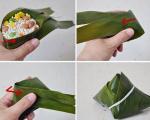 四角粽子的包法图解