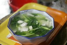 青菜豆腐汤的做法Ⅰ