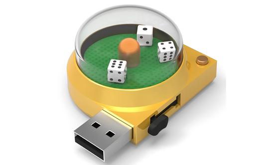 奇葩小玩具USB赌博机 随时随地来一把2