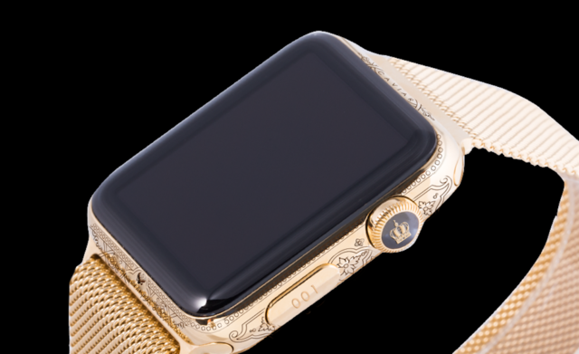 俄罗斯珠宝商推出限量Apple Watch纪念领袖1