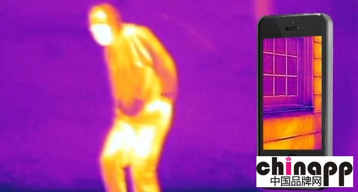 FLIR One手机上的热成像摄影仪2