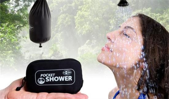 户外洗澡神器：Pocket Shower淋浴袋1