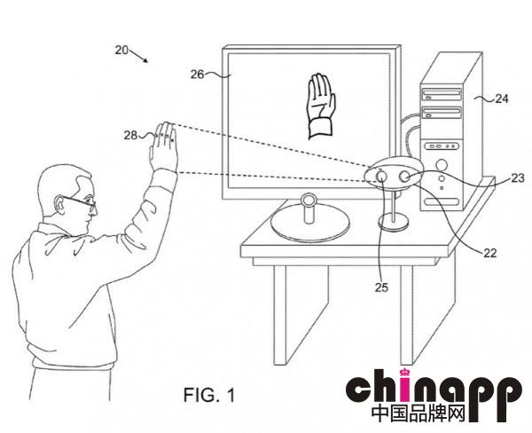 苹果新专利显示：Apple TV有可能内建空气手势控制1