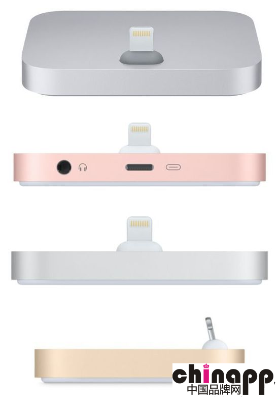 与iPhone 6S更搭配 玫瑰金Lightning充电基座上手2