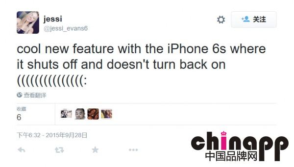 苹果又出岔子？新买的iPhone_6s竟会“自动关机”4
