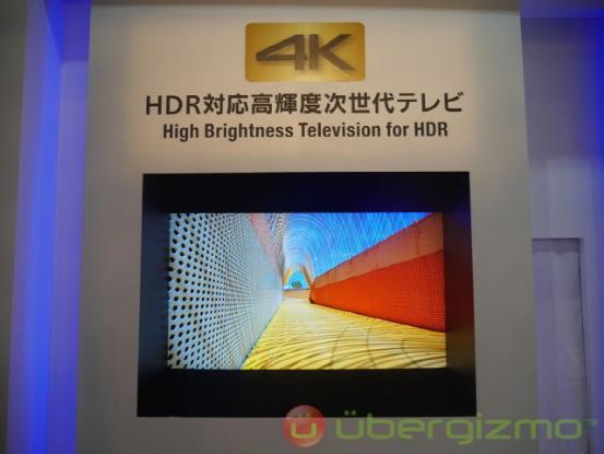 松下展示4K HDR电视 亮度更高画质明显提升1