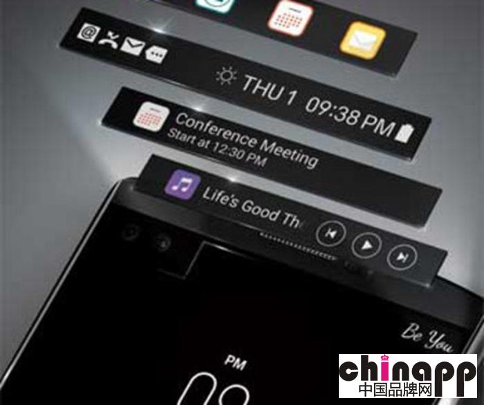 LG V10发布仅在韩国发售 独特副屏加双摄像头3