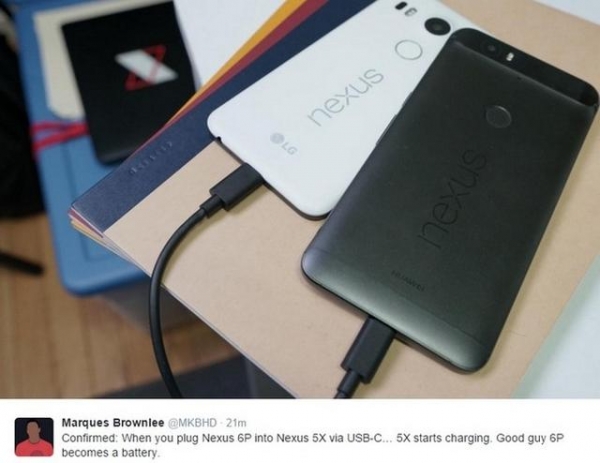 华为Nexus 6P具备充电宝功能 港版11月开卖2