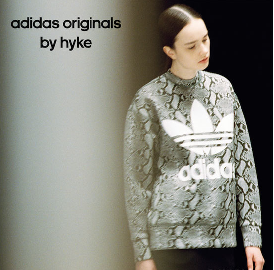 adidas Originals联手日本女装品牌HYKE掀起摩登运动风潮1